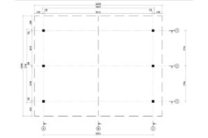 Cochera de madera grande Dora XL
