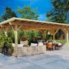 Pérgola de Madera Grande Dora XL / 6 x 5 m