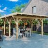 Pérgola de Madera Dora Dora / 5 X 4 M