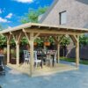 Pérgola de Madera Dora Dora / 5 X 4 M