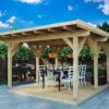 Pérgola de Madera Dora Dora / 5 X 4 M