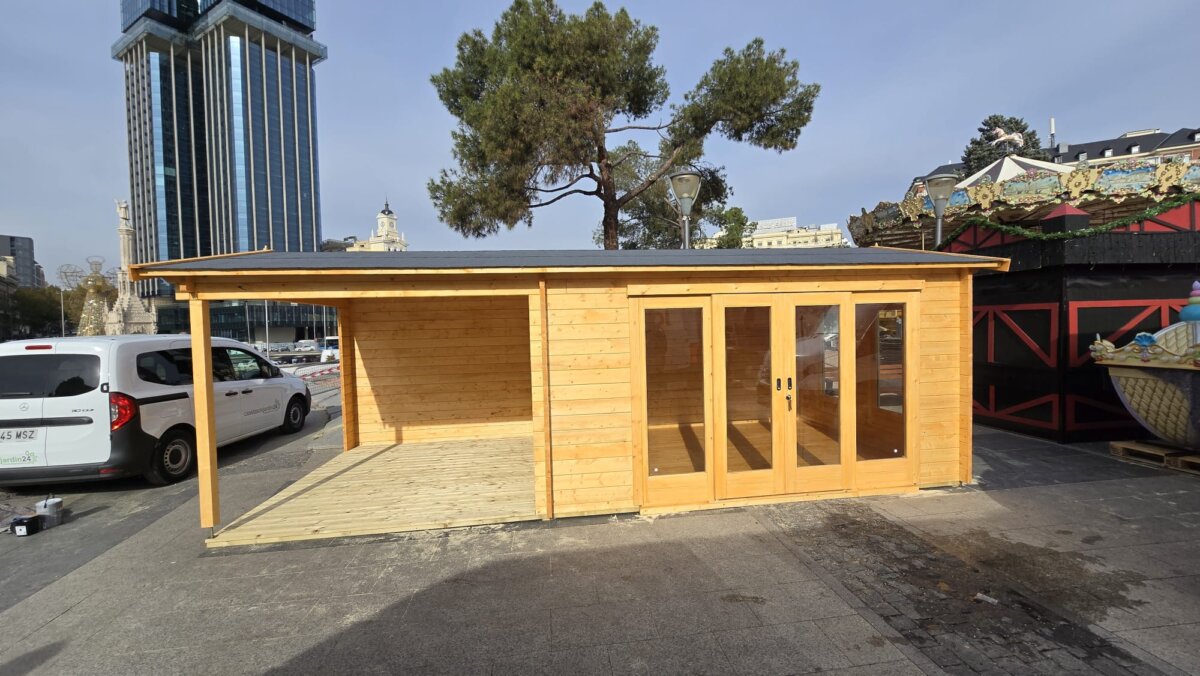 Our Customized Garden Room at Plaza de Colón, Madrid!