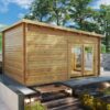 Garden Log Cabin Roland 2 / 4 x 5 m / 19 m² / 70 mm