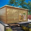 Garden Log Cabin Roland 3 / 5 x 5 m / 24 m² / 70 mm