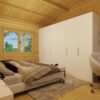 Three-Bedroom Log Cabin Holiday C Max – 75 m² | 7 x 16 m | 70 mm