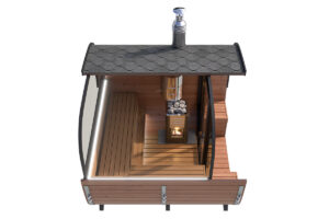 Modern Barrel Sauna | TG016