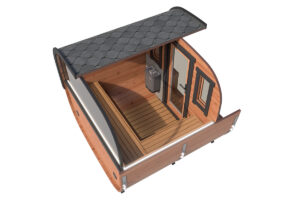 Modern Barrel Sauna | TG016