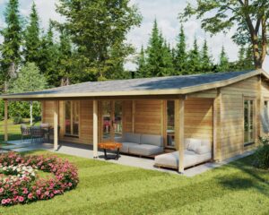 Cabaña de 65 m² con 2 dormitorios 1