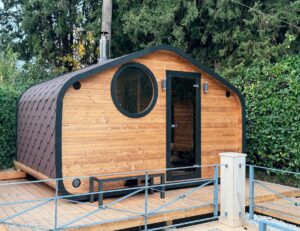 Cabina de Sauna Exterior “Everest M” 2