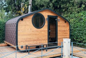 Cabina de Sauna Exterior “Everest M” 2