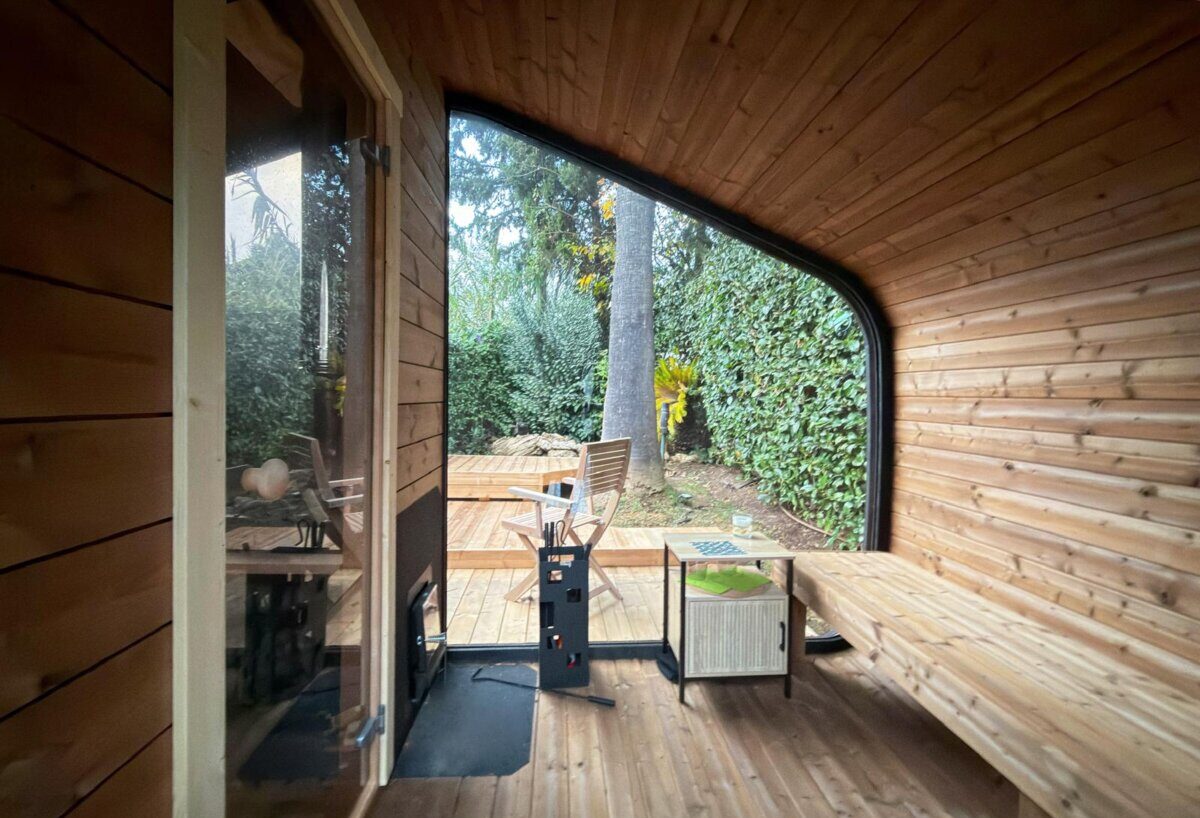Cabina de Sauna Exterior “Everest M” 4