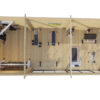 Caseta de Jardin Ibiza 4 x 9 m Gimnasio Conf