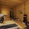 Caseta de Jardin Ibiza 4 x 9 m Gimnasio de Jardin