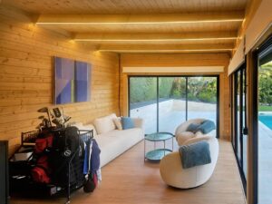 Caseta para simulador de golf IBIZA en Madrid Majadahonda