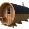 Barrel sauna L with terrace | Fasssauna mit Vorraum L | G0372