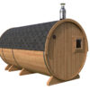 Barrel sauna L with terrace | Fasssauna mit Vorraum L | G0372