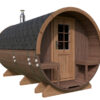 Thermo barrel sauna with terrace