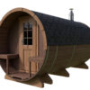 Thermo barrel sauna with terrace