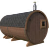 Thermo barrel sauna with terrace