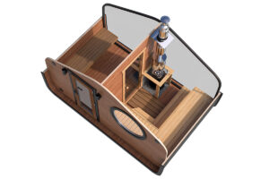 Garden sauna cabin "Everest Mini" | TG023