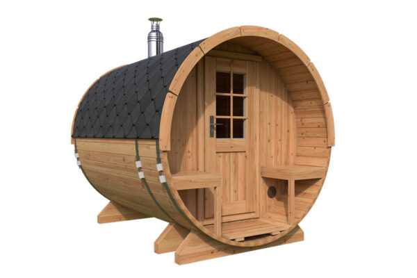 Small Barrel Sauna