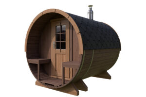 Small Barrel Sauna