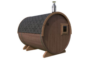 Small Barrel Sauna