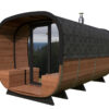 Large modern barrel sauna "Deluxe" | TG008