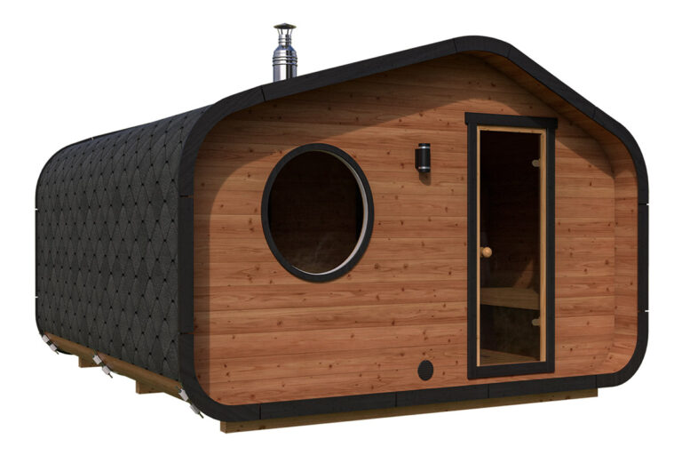 Modern outdoor sauna "Mont Blanc" | TG024