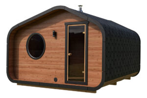 Modern outdoor sauna "Mont Blanc" | TG024