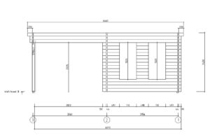 Contemporary Garden Room Aurora 19m² | 44mm | 6x3m