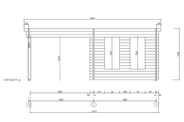 Contemporary Garden Room Aurora 19m² | 44mm | 6x3m