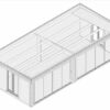 Large Modern Garden Room “Rebeka” Plus 29m² | 70mm | 8x4m