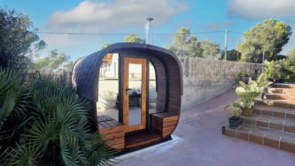 Sauna de Barril Sauna de Barril de Madera Termotratada