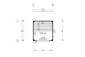 Small Modern Outdoor Sauna Room "Lyse" | G0426 | Fjord Series