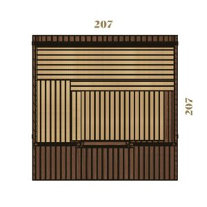 Nora 210 dimensiones