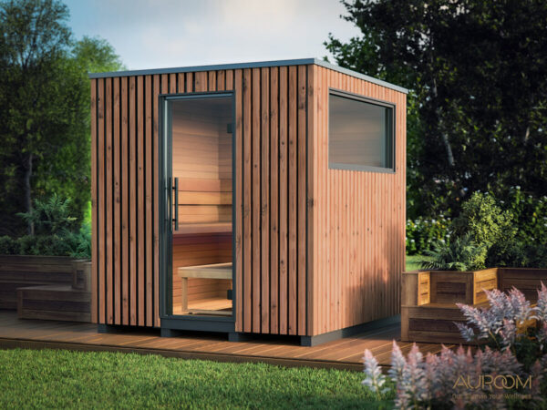 Sauna exterior madera termotratada "Garda"