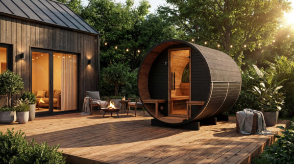 Sauna de barril termotratada "Luma Comfy 225"