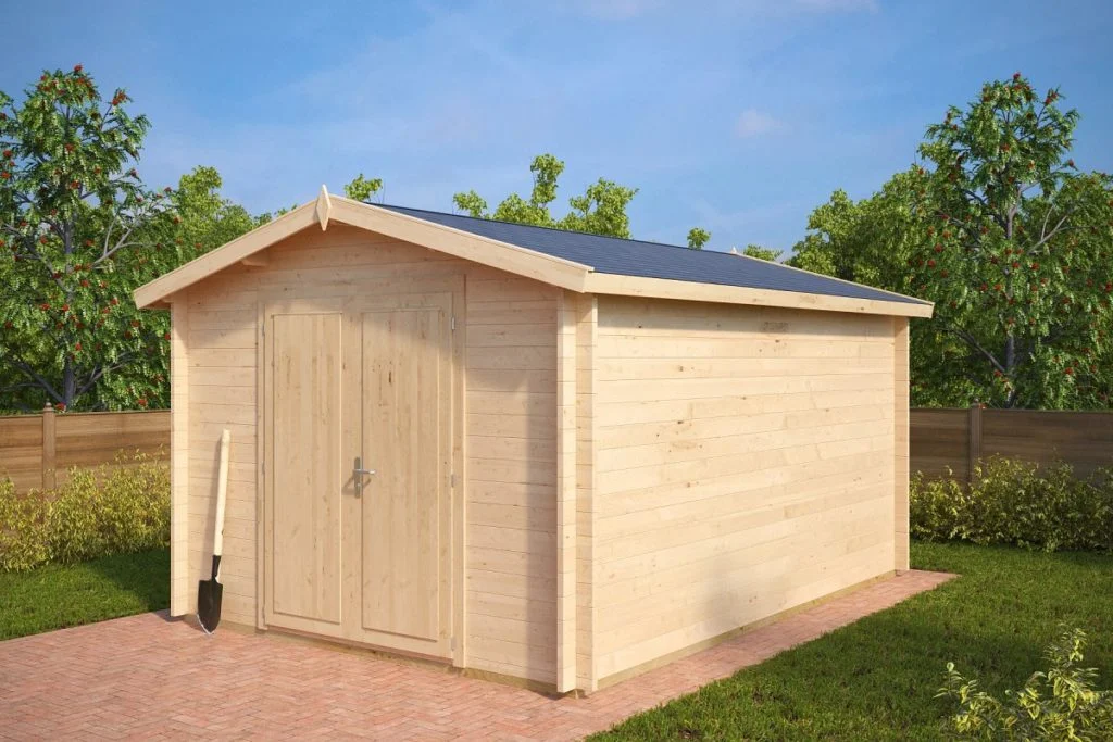 Eva A wooden shed 12m2 / 3x4m / 40mm