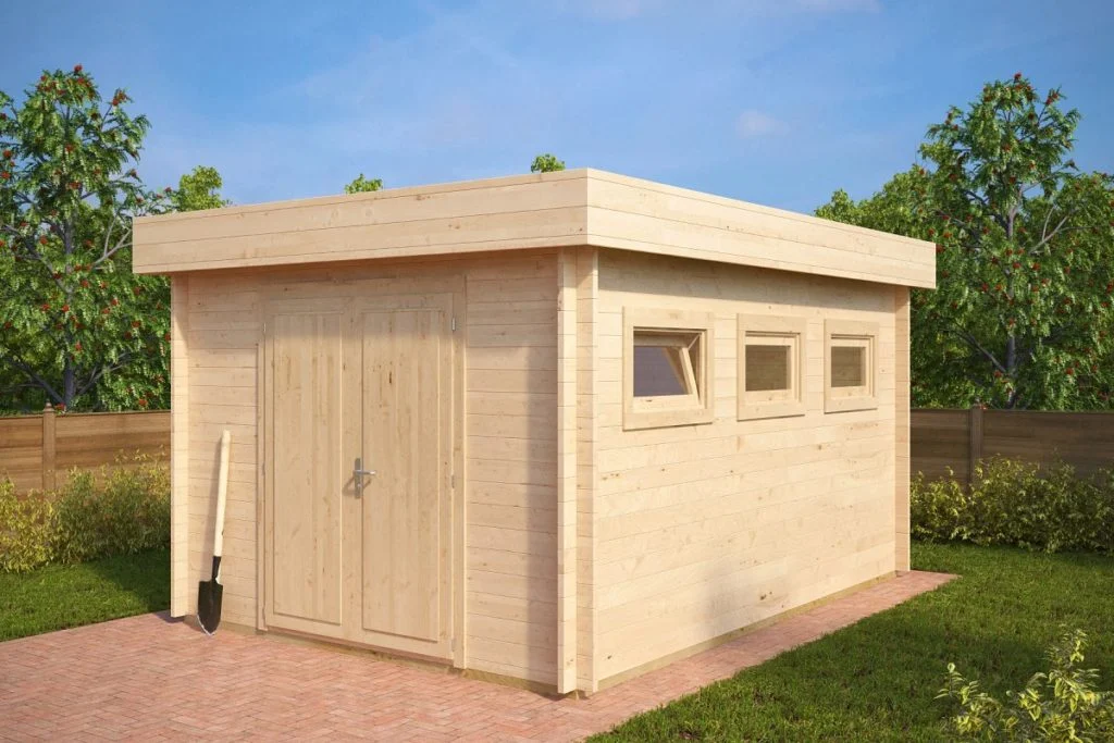 Jacob F garden workshop 12m2 / 3x4m / 40mm