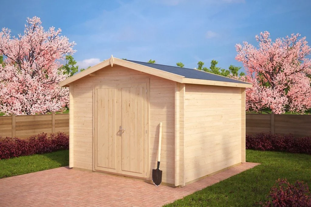 Nora A garden storage shed 9m2 / 3x3m / 40mm